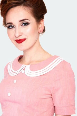 Voodoo Vixen Layered Collar Belted Dress 7 Voodoo Vixen Layered Collar Belted Dress - Image 5