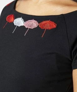 Voodoo Vixen Leah Parasole Knit Top 7 Voodoo Vixen Leah Parasole Knit Top -ROCKABILLY TOPS Shop leah parasole knit top voodoo vixen 3 300x