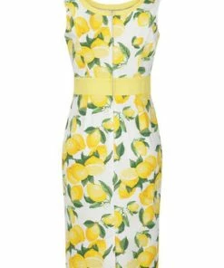 Banned Lemon Pencil Dress -ROCKABILLY TOPS Shop lemon pencil dress banned 4 300x