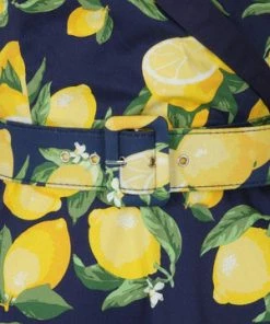 Banned Lemon Swing Dress -ROCKABILLY TOPS Shop lemon swing dress banned 7 300x