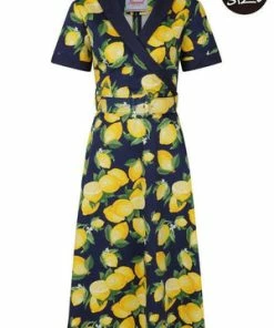 Banned Lemon Swing Dress -ROCKABILLY TOPS Shop lemon swing dress banned 9 300x