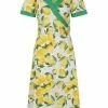Banned Lemon Swing Dress 2 Banned Lemon Swing Dress -ROCKABILLY TOPS Shop lemon swing dress banned 300x