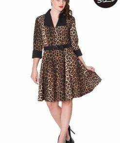 Banned Leo-La-La Dress 11 Banned Leo-La-La Dress -ROCKABILLY TOPS Shop leo la la dress banned 5 300x