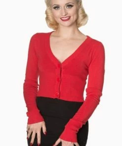 Banned Lets Go Dancing Cardigan -ROCKABILLY TOPS Shop lets go dancing cardigan banned 7 300x