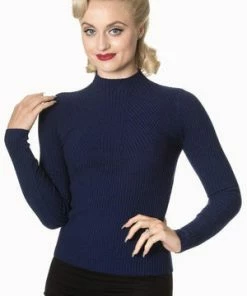 Banned Lets Tango Polo Neck -ROCKABILLY TOPS Shop lets tango polo neck banned 12 300x