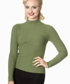 Banned Lets Tango Polo Neck -ROCKABILLY TOPS Shop lets tango polo neck banned 13 300x