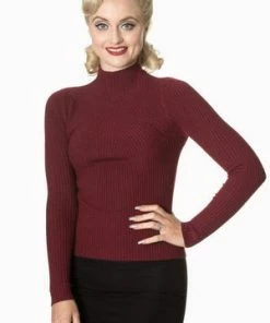 Banned Lets Tango Polo Neck -ROCKABILLY TOPS Shop lets tango polo neck banned 8 300x