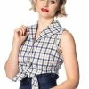 Banned Lets Vacay Button Top -ROCKABILLY TOPS Shop lets vacay button top banned 300x