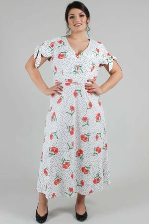 Voodoo Vixen Lilian V-neck Dress 7 Voodoo Vixen Lilian V-neck Dress - Image 5