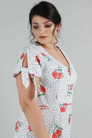 Voodoo Vixen Lilian V-neck Dress 9 Voodoo Vixen Lilian V-neck Dress - Image 7