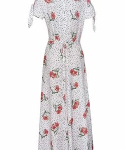 Voodoo Vixen Lilian V-neck Dress 19 Voodoo Vixen Lilian V-neck Dress -ROCKABILLY TOPS Shop lilian v neck dress voodoo vixen 9 300x