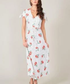 Voodoo Vixen Lilian V-neck Dress