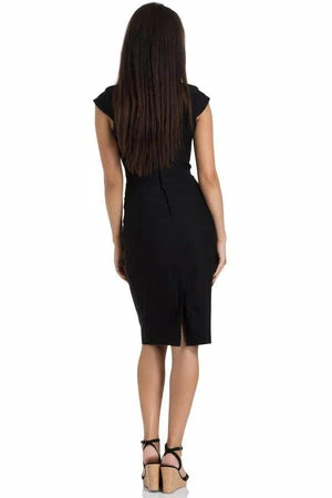 Voodoo Vixen Lillian Pencil Dress 8 Voodoo Vixen Lillian Pencil Dress - Image 6