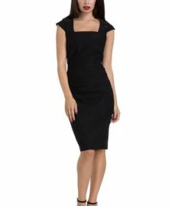 Voodoo Vixen Lillian Pencil Dress 16 Voodoo Vixen Lillian Pencil Dress -ROCKABILLY TOPS Shop lillian pencil dress voodoo vixen 7 300x