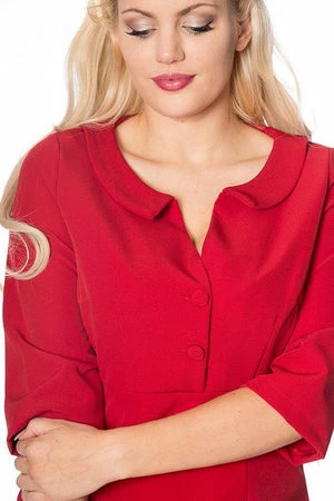 Banned Lipstick Pencil Dress 7 Banned Lipstick Pencil Dress - Image 5