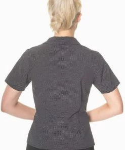 Banned Lou Lou Blouse -ROCKABILLY TOPS Shop lou lou blouse banned 2 300x