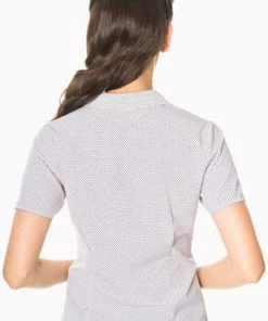 Banned Lou Lou Blouse -ROCKABILLY TOPS Shop lou lou blouse banned 8 300x