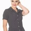 Banned Lou Lou Blouse -ROCKABILLY TOPS Shop lou lou blouse banned 300x