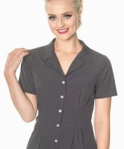 Banned Lou Lou Plus Size Blouse 13 Banned Lou Lou Plus Size Blouse -ROCKABILLY TOPS Shop lou lou plus size blouse banned 3 300x