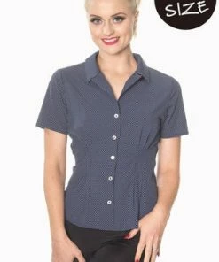 Banned Lou Lou Plus Size Blouse 14 Banned Lou Lou Plus Size Blouse -ROCKABILLY TOPS Shop lou lou plus size blouse banned 4 300x