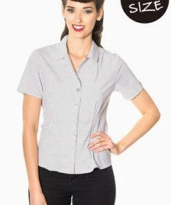 Banned Lou Lou Plus Size Blouse 17 Banned Lou Lou Plus Size Blouse -ROCKABILLY TOPS Shop lou lou plus size blouse banned 7 300x