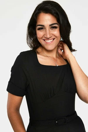 Voodoo Vixen Lucia Short Sleeve Midi Dress 11 Voodoo Vixen Lucia Short Sleeve Midi Dress - Image 9