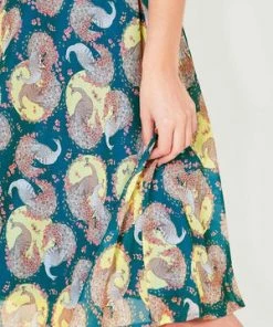 Voodoo Vixen Lucy Peacock Summer Dress 10 Voodoo Vixen Lucy Peacock Summer Dress -ROCKABILLY TOPS Shop lucy peacock summer dress voodoo vixen 5 300x