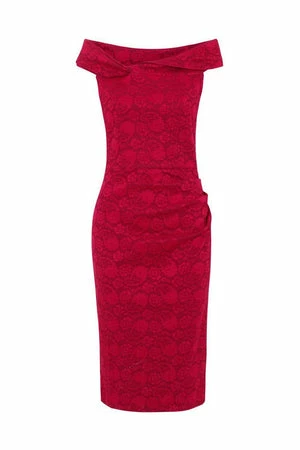 Voodoo Vixen Maisie Paisley Pencil Dress 11 Voodoo Vixen Maisie Paisley Pencil Dress - Image 9