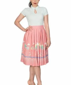 Banned Mandarin Collar Top -ROCKABILLY TOPS Shop mandarin collar top banned 22 300x