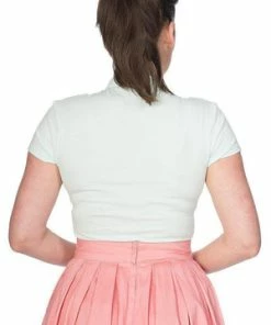 Banned Mandarin Collar Top -ROCKABILLY TOPS Shop mandarin collar top banned 23 300x