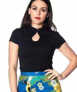 Banned Mandarin Collar Top