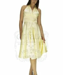 Dr Faust Marilyn Monroe Style Cocktail Midi Dress - Caroline