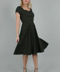 Voodoo Vixen Marine Front Bodice Flared Dress 16 Voodoo Vixen Marine Front Bodice Flared Dress -ROCKABILLY TOPS Shop marine front bodice flared dress voodoo vixen 5 65340aad d314 403f 819c 98071569b4fd 300x