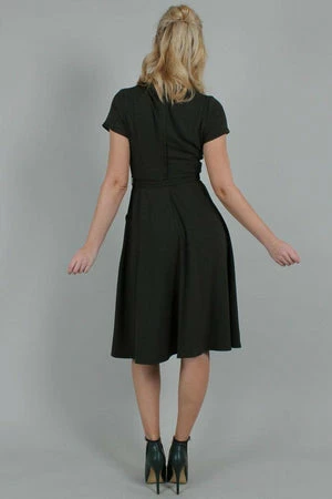 Voodoo Vixen Marine Front Bodice Flared Dress 9 Voodoo Vixen Marine Front Bodice Flared Dress - Image 7