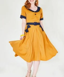 Voodoo Vixen Maryann Dress With Short Sleeves 12 Voodoo Vixen Maryann Dress With Short Sleeves -ROCKABILLY TOPS Shop maryann dress with short sleeves voodoo vixen 3 300x