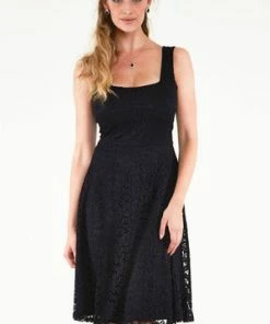 Voodoo Vixen Maxine Black Lace Dress