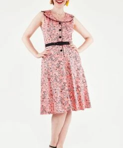 Voodoo Vixen May Belle Pink Cocktail Dress 10 Voodoo Vixen May Belle Pink Cocktail Dress -ROCKABILLY TOPS Shop may belle pink cocktail dress dra 8356 01.491 2eaca3ea a33e 4cdb a3af 3bb91984e74e 300x