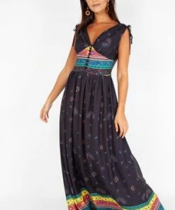 Voodoo Vixen Megan Fiesta Maxi Dress
