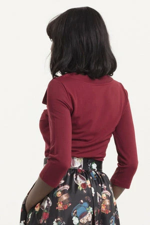 Voodoo Vixen Melanie Tie Neck Top 6 Voodoo Vixen Melanie Tie Neck Top - Image 4