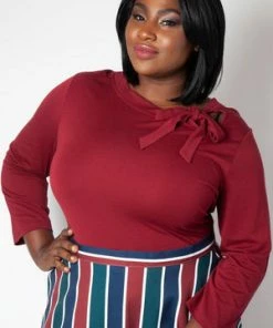 Voodoo Vixen Melanie Tie Neck Top 18 Voodoo Vixen Melanie Tie Neck Top -ROCKABILLY TOPS Shop melanie tie neck top voodoo vixen 5 300x