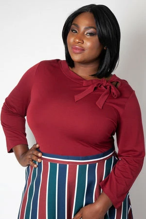 Voodoo Vixen Melanie Tie Neck Top 7 Voodoo Vixen Melanie Tie Neck Top - Image 5