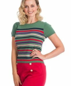 Banned Memory Lane Stripe Top