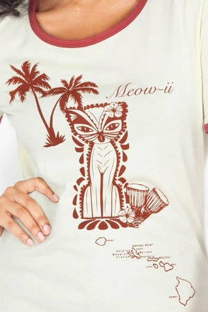 Voodoo Vixen Meow-ii Cat Tee 5 Voodoo Vixen Meow-ii Cat Tee - Image 3