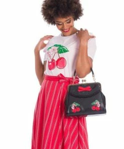 Banned Merry Cherry Dreams Top -ROCKABILLY TOPS Shop merry cherry dreams top banned 3 300x