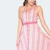 Voodoo Vixen Midge Multicolour Striped Halter Neck Dress 1 Voodoo Vixen Midge Multicolour Striped Halter Neck Dress -ROCKABILLY TOPS Shop midge multicolour striped halter neck dress dra 9102 02.1689 300x