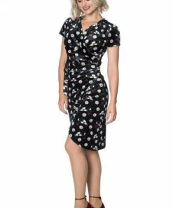 Banned Midnight Floral Dress -ROCKABILLY TOPS Shop midnight floral dress banned 3 300x