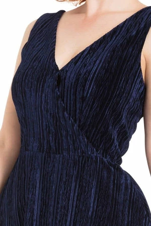 Voodoo Vixen Millicent Velvet Midi Dress 7 Voodoo Vixen Millicent Velvet Midi Dress - Image 5