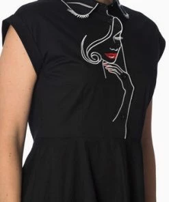 Banned Model Face Longer Dress -ROCKABILLY TOPS Shop model face longer dress banned 8 300x