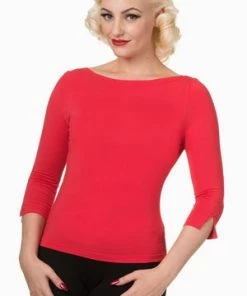 Banned Modern Love Top -ROCKABILLY TOPS Shop modern love top banned 13 300x