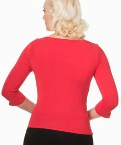 Banned Modern Love Top -ROCKABILLY TOPS Shop modern love top banned 14 300x